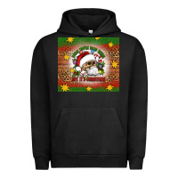 Pigment Black when you're dead inside but it's christmas Urban Hoodie - Artiststas