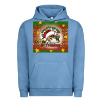 Pigment Pebble Blue when you're dead inside but it's christmas Urban Hoodie - Artiststas