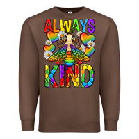 Chestnut always bee kind pride lgbtq Premium Sweatshirt - texasbilliewilder