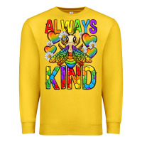 Lemon always bee kind pride lgbtq Premium Sweatshirt - texasbilliewilder
