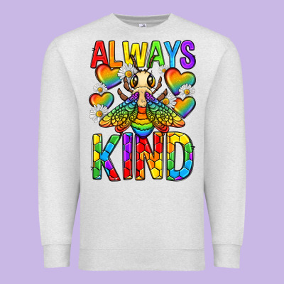 Premium Sweatshirt always bee kind pride lgbtq