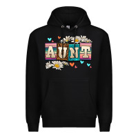Black daisy aunt Premium Hoodie - AdoDesignShop