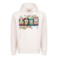 Pale Pink daisy aunt Premium Hoodie - AdoDesignShop