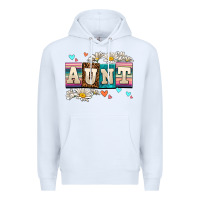 White daisy aunt Premium Hoodie - AdoDesignShop