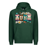 Sports Green daisy aunt Premium Hoodie - AdoDesignShop