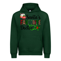 Forest Green santa's favorite doctor Urban Hoodie - AdoDesignShop