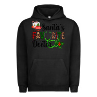 Pigment Black santa's favorite doctor Urban Hoodie - AdoDesignShop