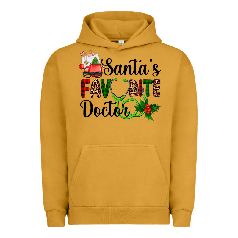 Santa's Favorite Doctor Urban Hoodie by AdoDesignShop | Teevron