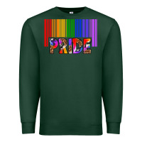 Sports Green barcode pride Premium Sweatshirt - texasbilliewilder