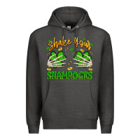Charcoal Heather shake your shamrocks Premium Hoodie - Artiststas