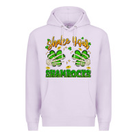 Lilac shake your shamrocks Premium Hoodie - Artiststas
