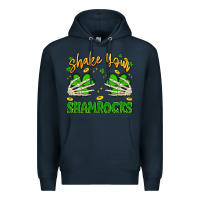 Navy shake your shamrocks Premium Hoodie - Artiststas