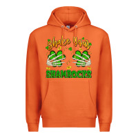 Carrot shake your shamrocks Premium Hoodie - Artiststas