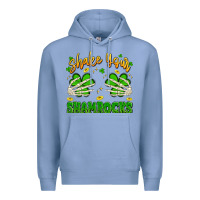 Colony Blue shake your shamrocks Premium Hoodie - Artiststas