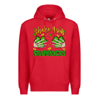 Red shake your shamrocks Premium Hoodie - Artiststas