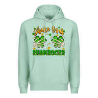 Seafoam shake your shamrocks Premium Hoodie - Artiststas