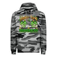 Slate Camo shake your shamrocks Premium Hoodie - Artiststas