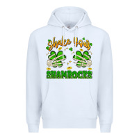 White shake your shamrocks Premium Hoodie - Artiststas