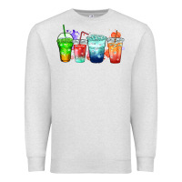 Oatmeal Heather tea junkie coffee cups Premium Sweatshirt - Zillion Design Studio