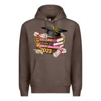 Coffee class of 2023 graduated Premium Hoodie - AdoDesignShop
