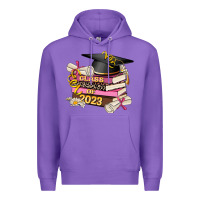Purple class of 2023 graduated Premium Hoodie - AdoDesignShop