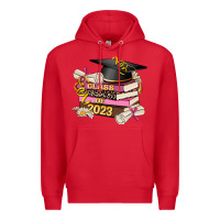 Red class of 2023 graduated Premium Hoodie - AdoDesignShop