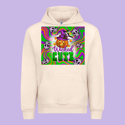 Wicked Cute Halloween Urban Hoodie Designed By Artiststas