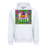 White Wicked cute halloween Urban Hoodie - Artiststas