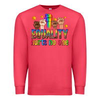 Cardinal equality hurts no one with fists Premium Sweatshirt - texasbilliewilder