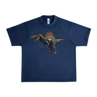 Navy spinosaurus Urban Heavy Tee - Artiststas