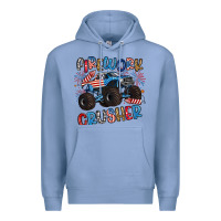 Colony Blue firework crusher Premium Hoodie - Artiststas
