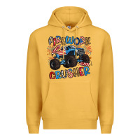 Mustard firework crusher Premium Hoodie - Artiststas