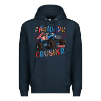 Navy firework crusher Premium Hoodie - Artiststas