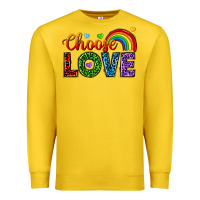 Lemon choose love Premium Sweatshirt - texasbilliewilder