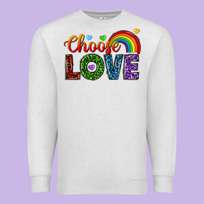 Premium Sweatshirt choose love