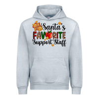 Heather Grey santa's favorite  sport staff Urban Hoodie - AdoDesignShop