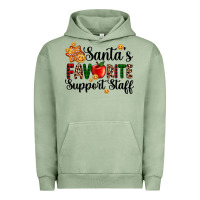 Pigment Oil Green santa's favorite  sport staff Urban Hoodie - AdoDesignShop