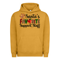 Pigment Peanut Butter santa's favorite  sport staff Urban Hoodie - AdoDesignShop