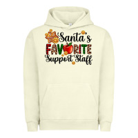 Pigment Pistachio santa's favorite  sport staff Urban Hoodie - AdoDesignShop