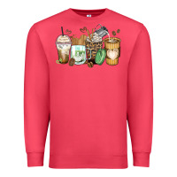 Cardinal latte coffee cups Premium Sweatshirt - Zillion Design Studio