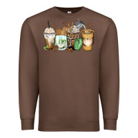 Chestnut latte coffee cups Premium Sweatshirt - Zillion Design Studio