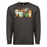 Smoke latte coffee cups Premium Sweatshirt - Zillion Design Studio