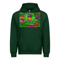 Forest Green Wicked cute kids Urban Hoodie - Artiststas