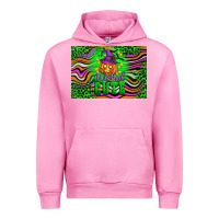 Fuchsia Pink Wicked cute kids Urban Hoodie - Artiststas