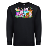 Black easter coffee cups Premium Sweatshirt - Zillion Design Studio