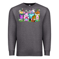 Charcoal Heather easter coffee cups Premium Sweatshirt - Zillion Design Studio