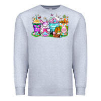 Heather Grey easter coffee cups Premium Sweatshirt - Zillion Design Studio