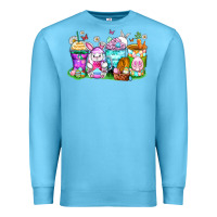 Ocean Blue easter coffee cups Premium Sweatshirt - Zillion Design Studio