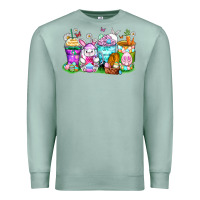 Seafoam easter coffee cups Premium Sweatshirt - Zillion Design Studio