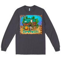 Smoke camping life tumbler Long Sleeve Tee - BarkalooDesign